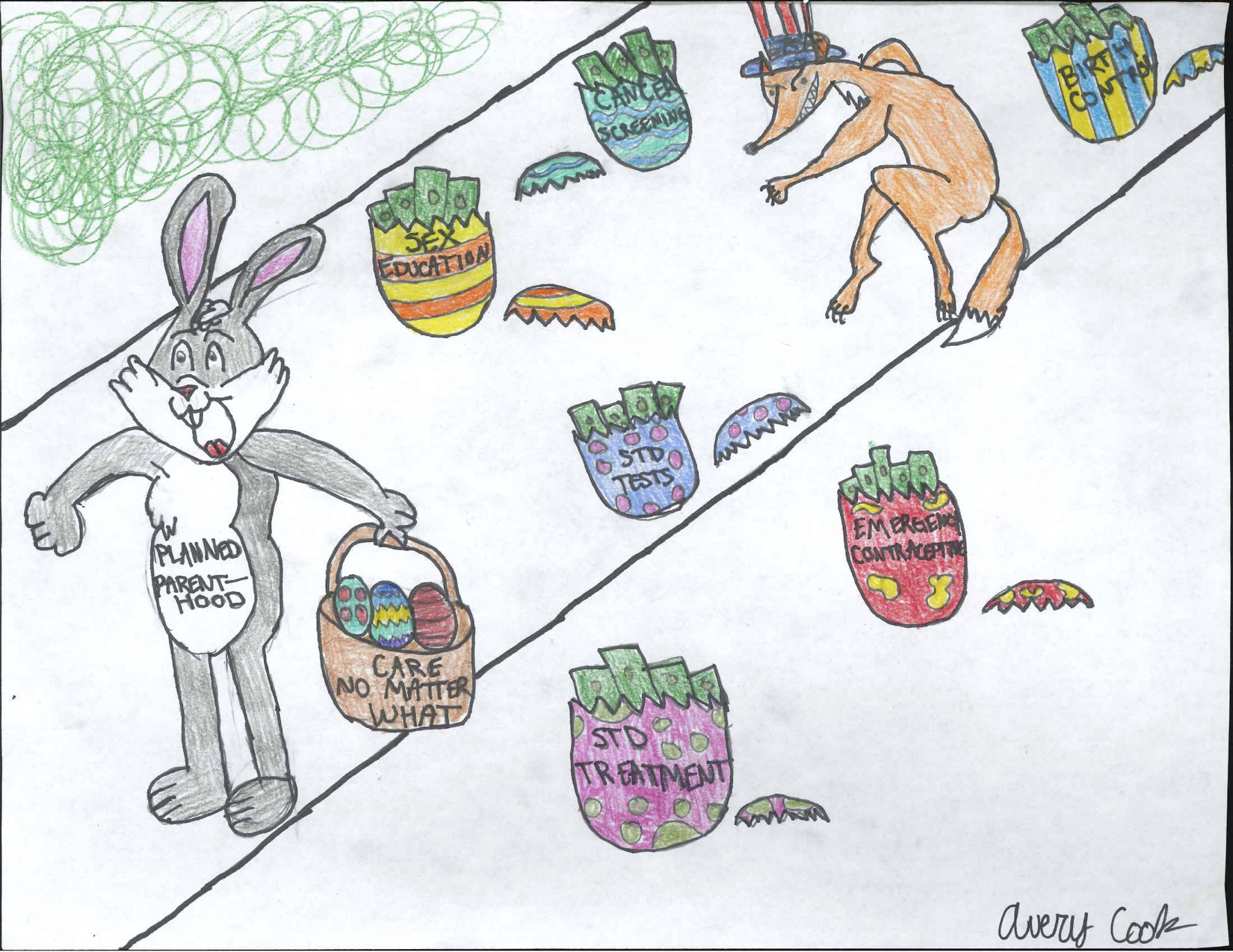 Editorial Cartoon: An Easter Egg Hunt For Funding