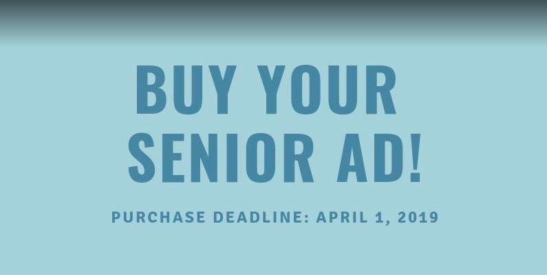 Seniors and Parents: Yearbook Wants YOU to Buy an Ad