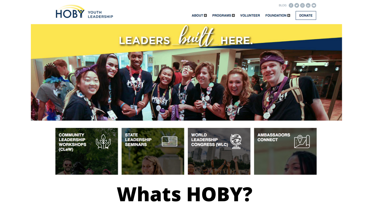 What is HOBY?