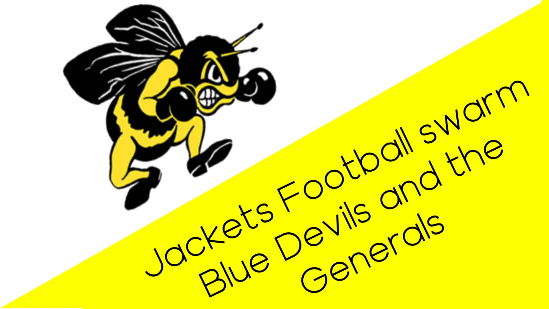 Jackets Football Swarms Blue Devils and Generals