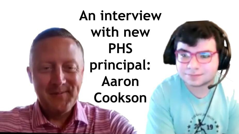 VIDEO: Meet the new PHS principal Aaron Cookson