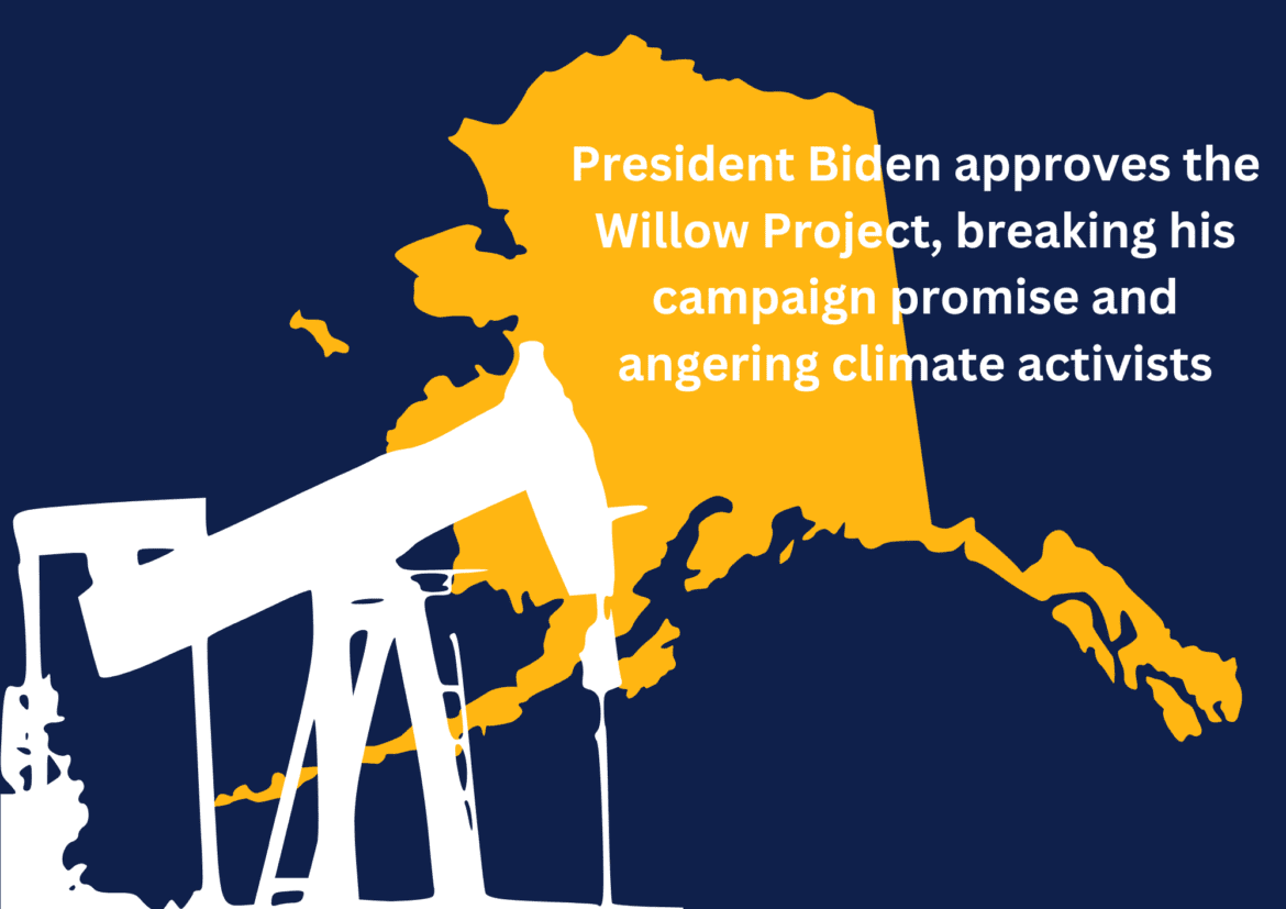OPINION: President Biden approves the Willow Project, breaking his campaign promise and angering climate activists