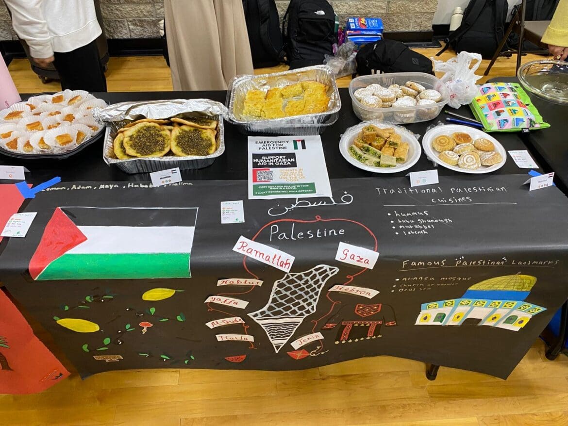 Muslim student association hosts a second multicultural food day this school year featuring all heritage clubs